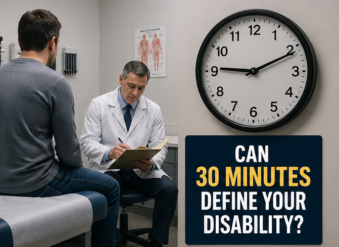 “Can 30 minutes define your disability?”